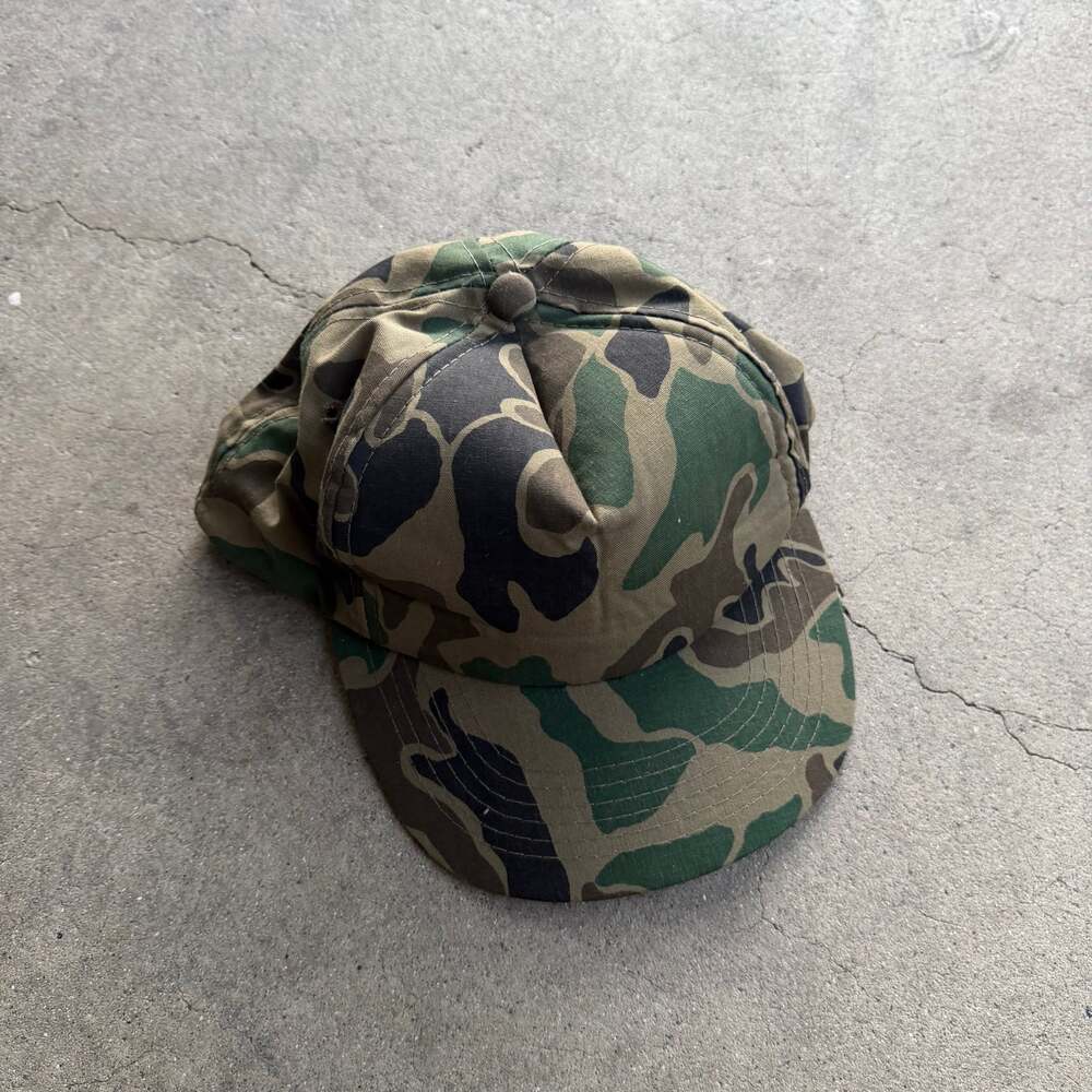 Vintage Foam Camouflage Hunting Hat